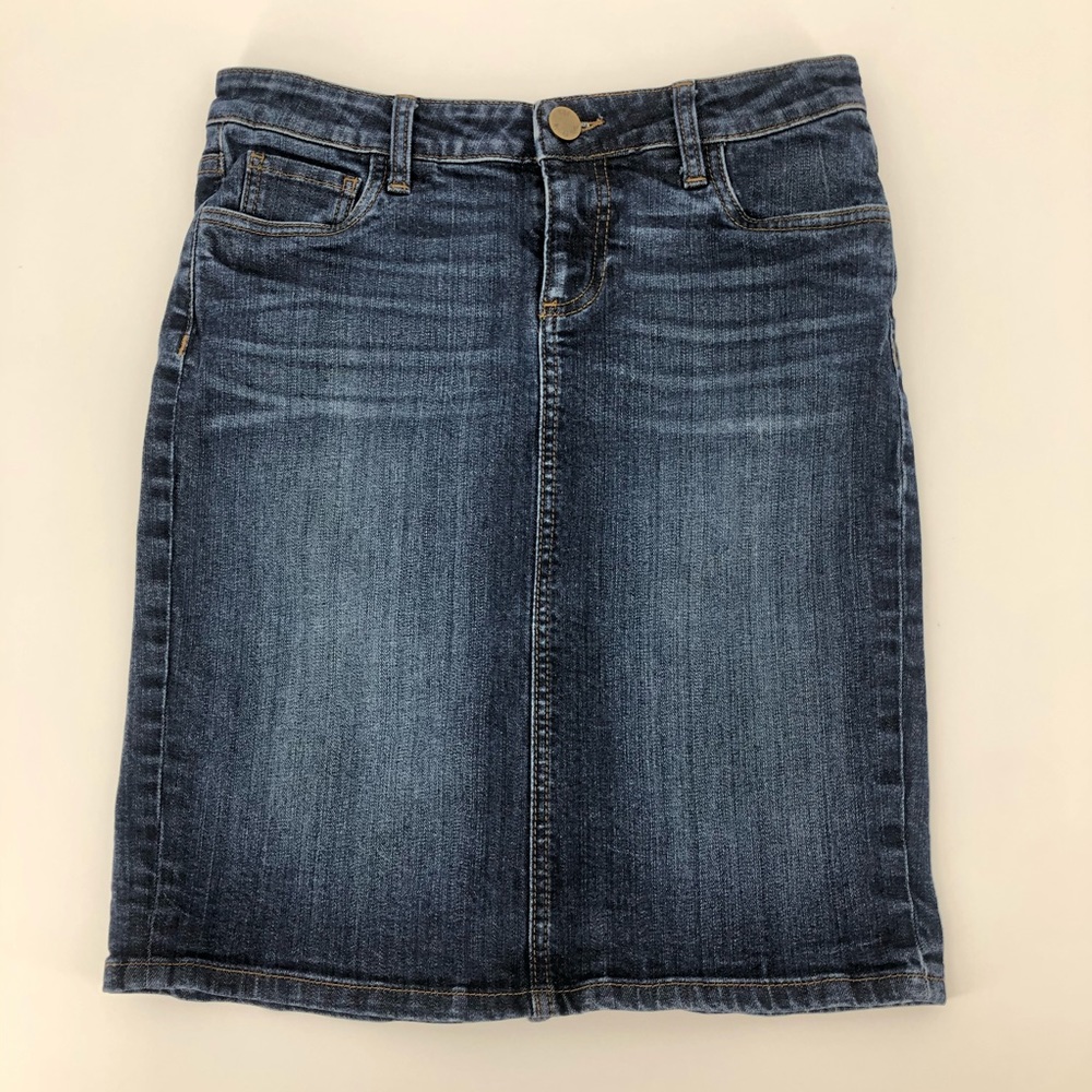 Kut from the Kloth Mini Denim Pencil Skirt Size 4